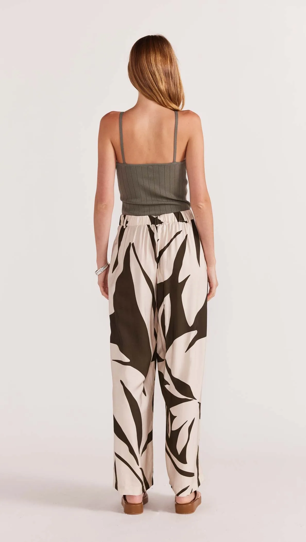 Acacia Wide Leg Pants | Olive