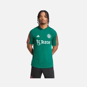 Adidas Manchester United Tiro 23 Men's Football Training Jersey -Collegiate Green/Core Green/Active Red