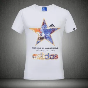 Adidas Star Logo Nothing Is Impossible T-shirt White