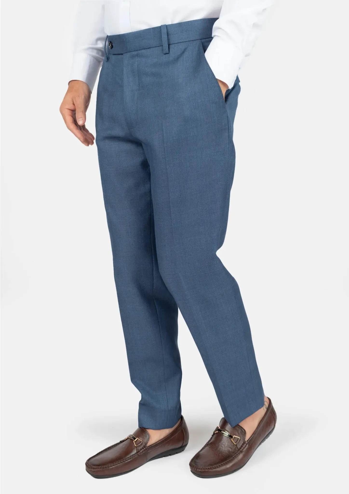 Air Force Blue Prince of Wales Pants