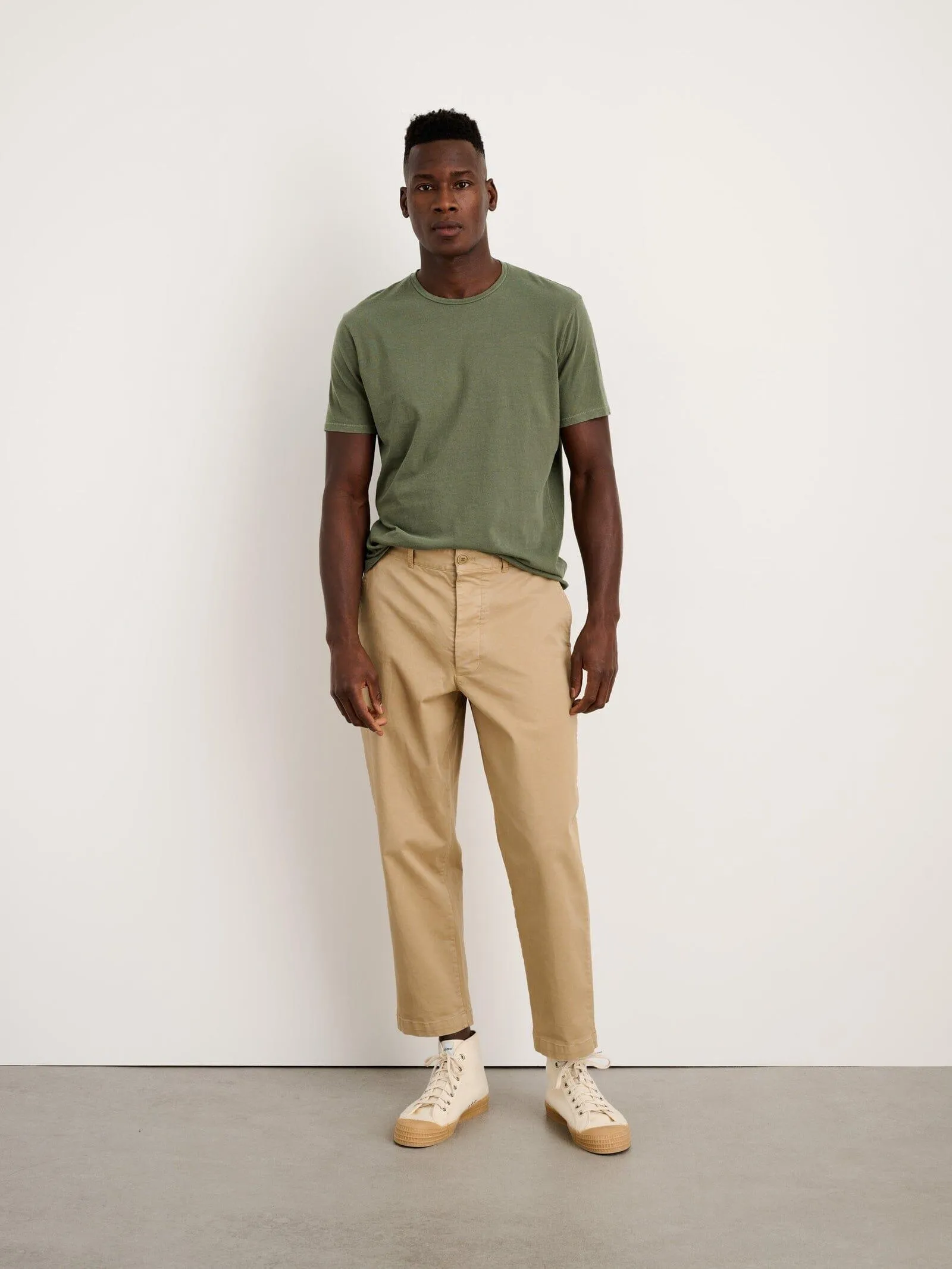 Alex Mill - Lightweight Mercer Tee in Olive