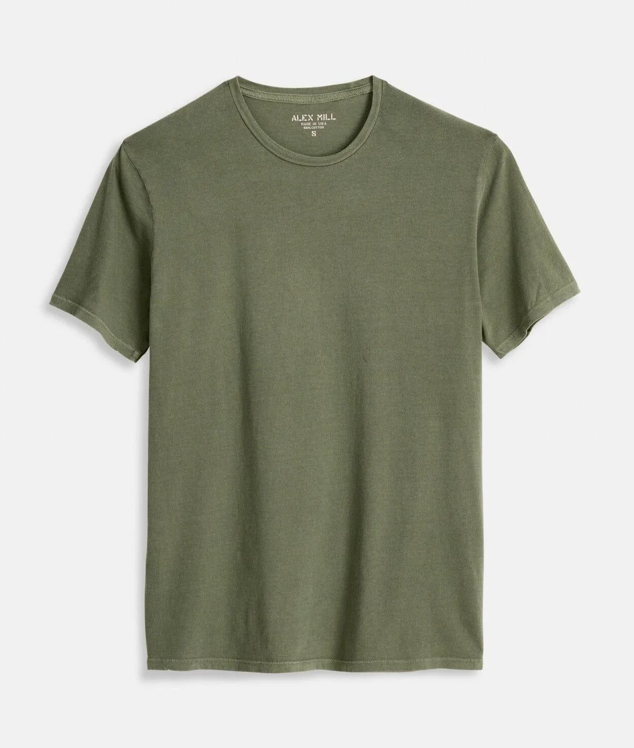 Alex Mill - Lightweight Mercer Tee in Olive