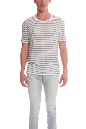 ATM Stripe Linen Tee