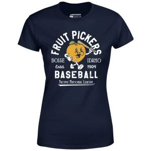 Boise Fruit Pickers - Idaho - Vintage Defunct Baseball Teams - Women's T-Shirt