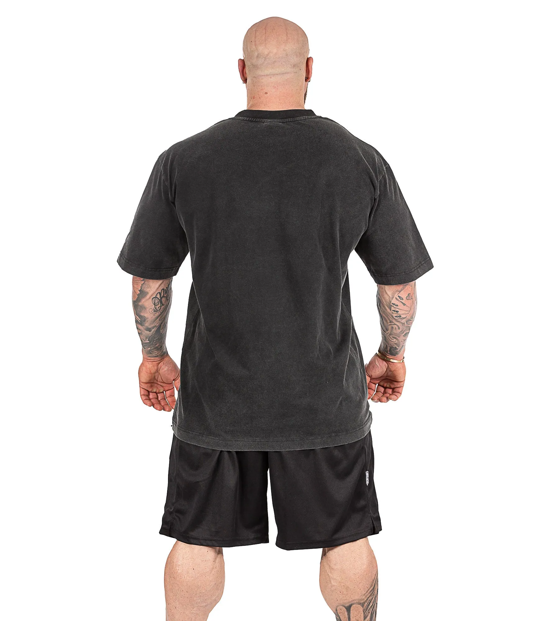 Built Iron Tough Tee - Stone Black