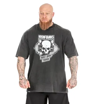 Built Iron Tough Tee - Stone Black