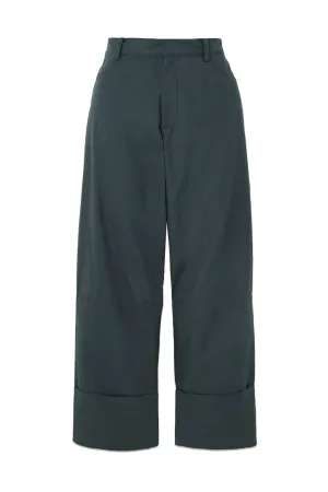 Cassis Cotton-Canvas Wide-Leg Pants