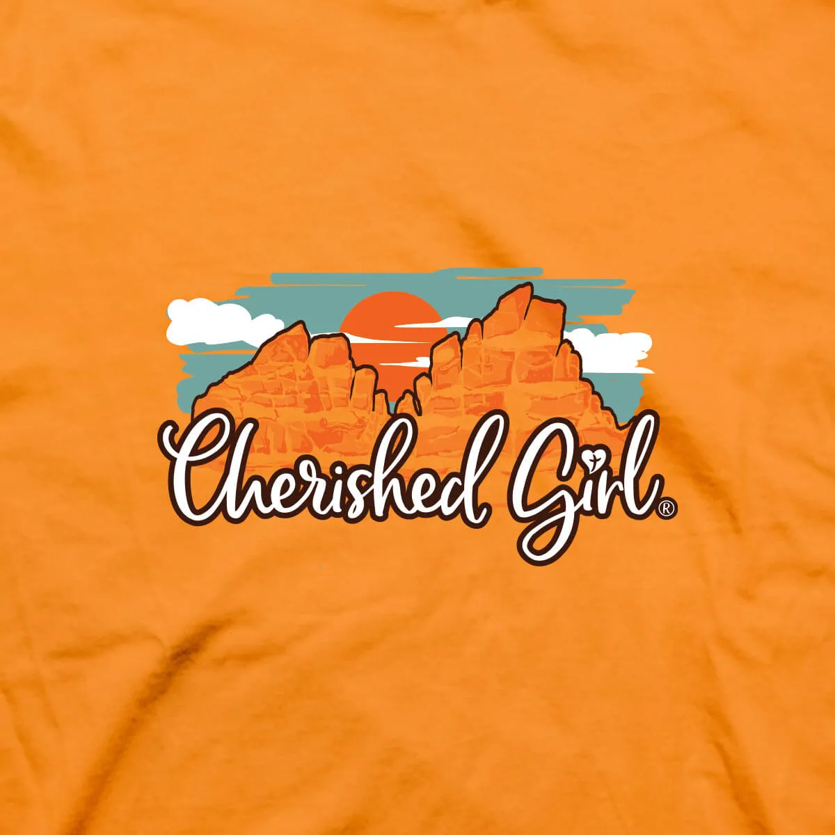 Cherished Girl Womens T-Shirt The Lord Will Guide You