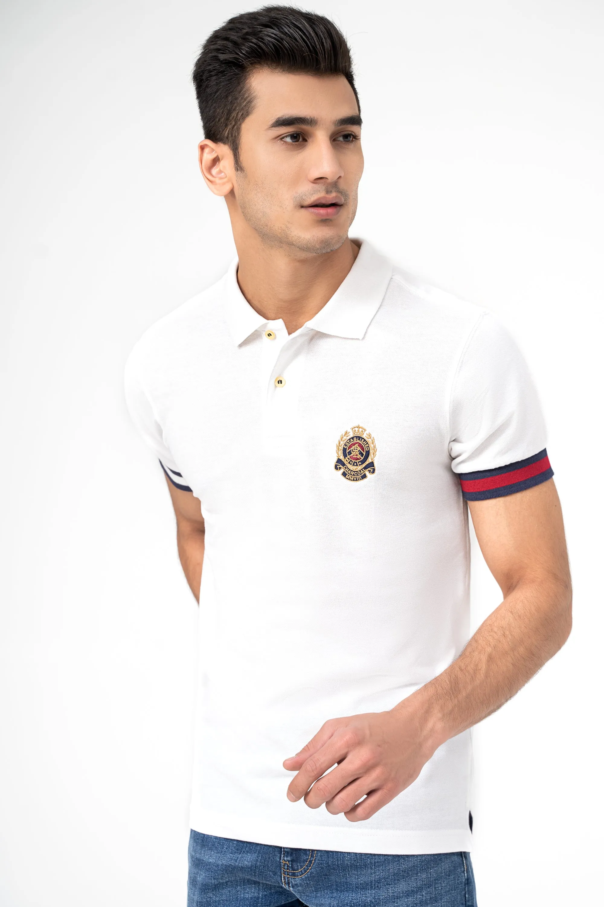 CLASSIC POLO WHITE