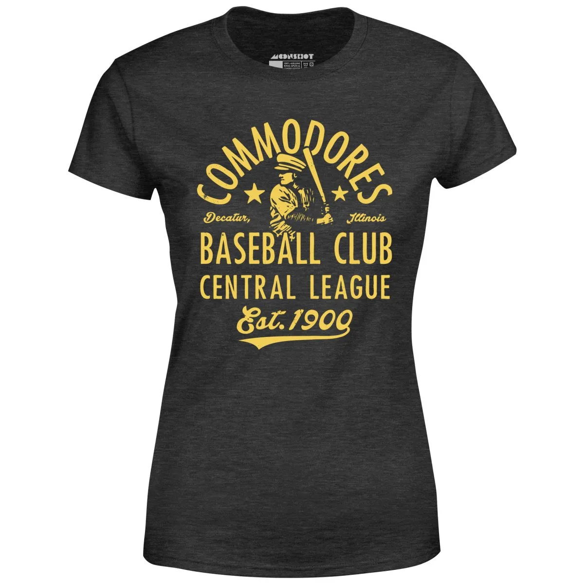 Decatur Commodores - Illinois - Vintage Defunct Baseball Teams - Women's T-Shirt