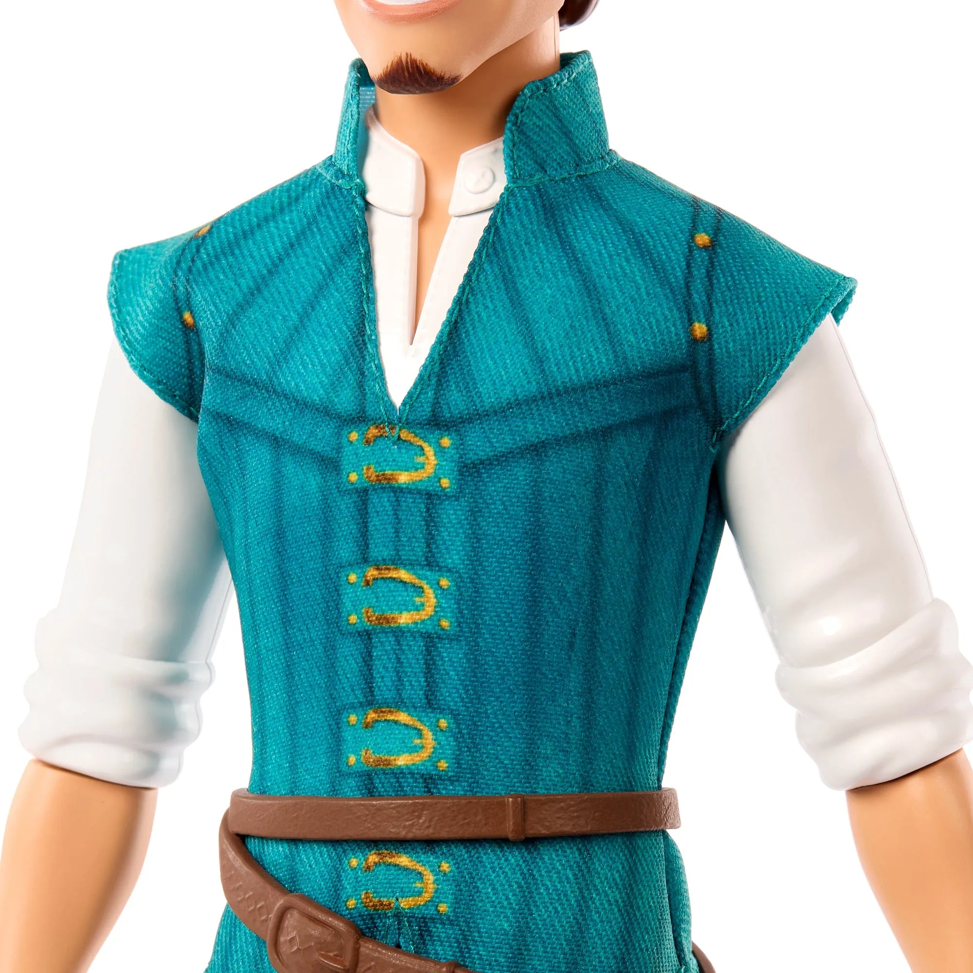 Disney Princess Posable Flynn Rider Fashion Doll in Signature Look Inspired by the Disney Movie Tangled for Kids Ages 3 