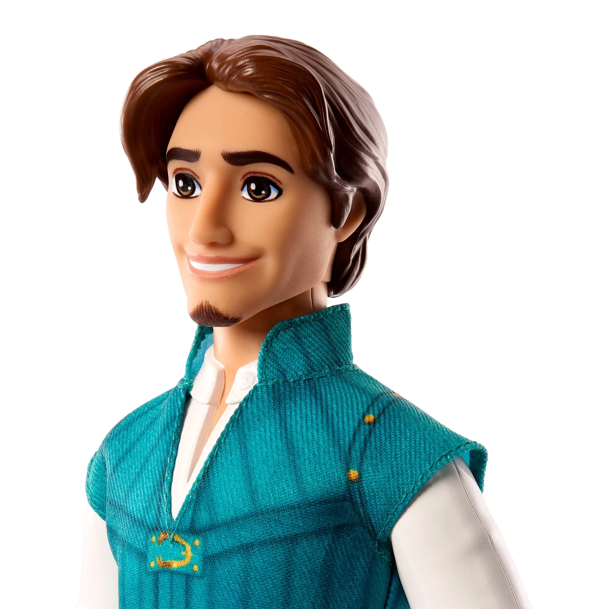 Disney Princess Posable Flynn Rider Fashion Doll in Signature Look Inspired by the Disney Movie Tangled for Kids Ages 3 