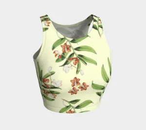 Earth Tone Floral Crop Top