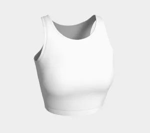 Eggshell White Crop Top