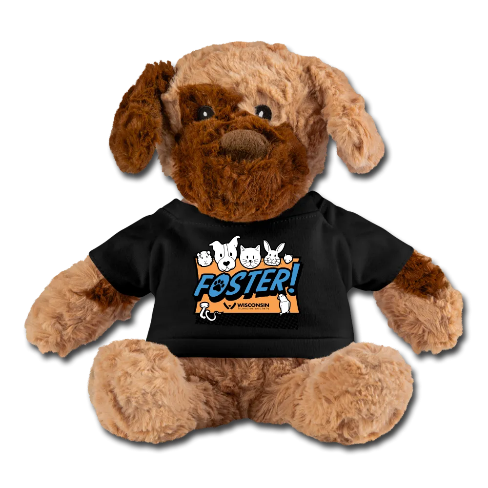 Foster Logo Plush Dog