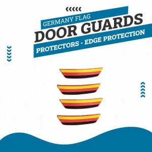 Germany Flag Door Guards Protectors - Edge Protection Anti-Scratch Buffer Strip