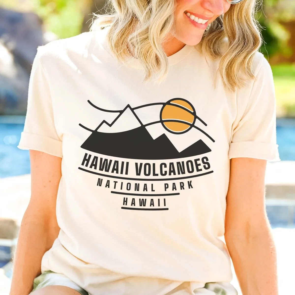 Hawaii Volcanoes Tee