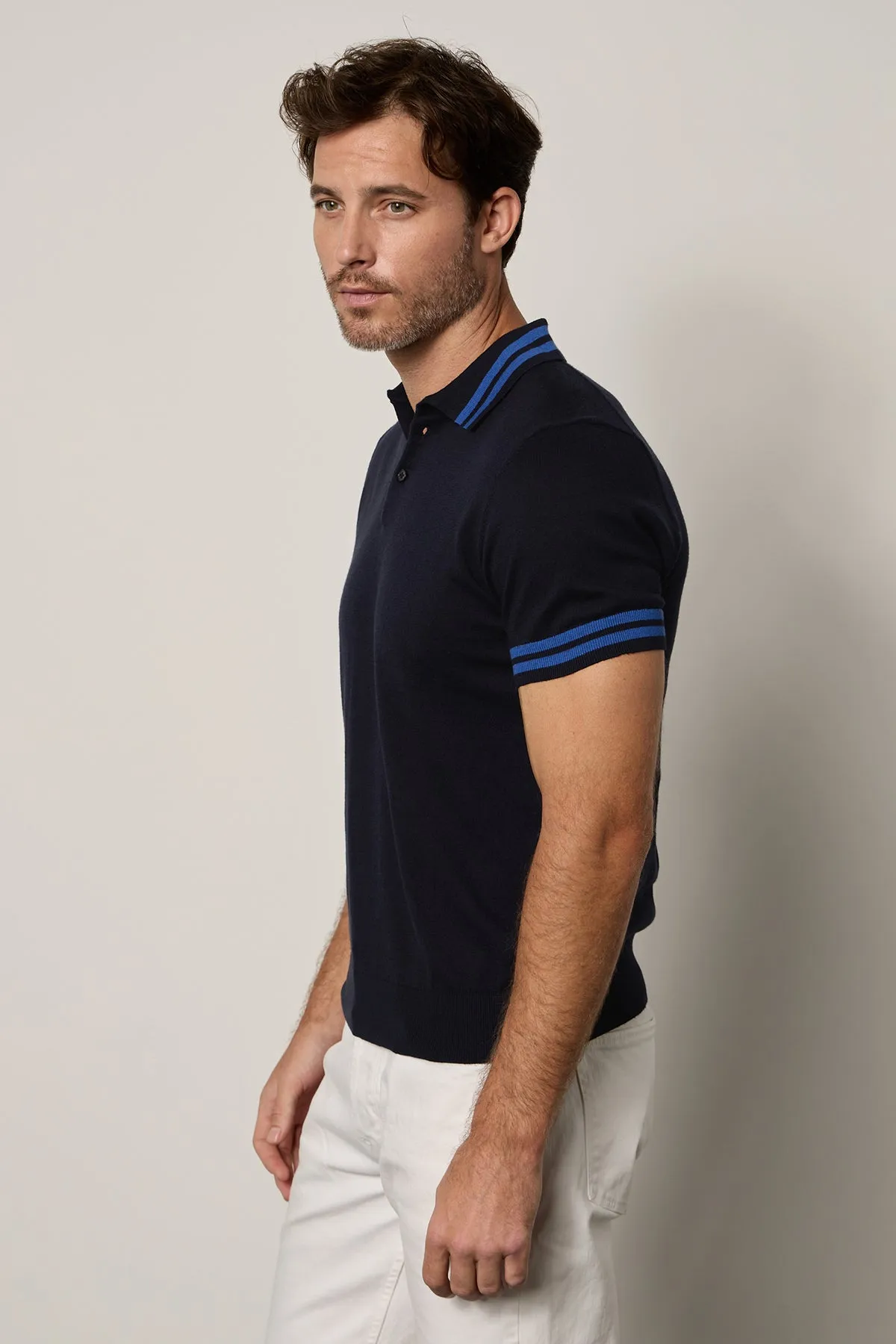 HOGAN LINEN BLEND POLO