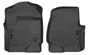 Husky Liners 17-   Ford F250 Front Floor Liners Black