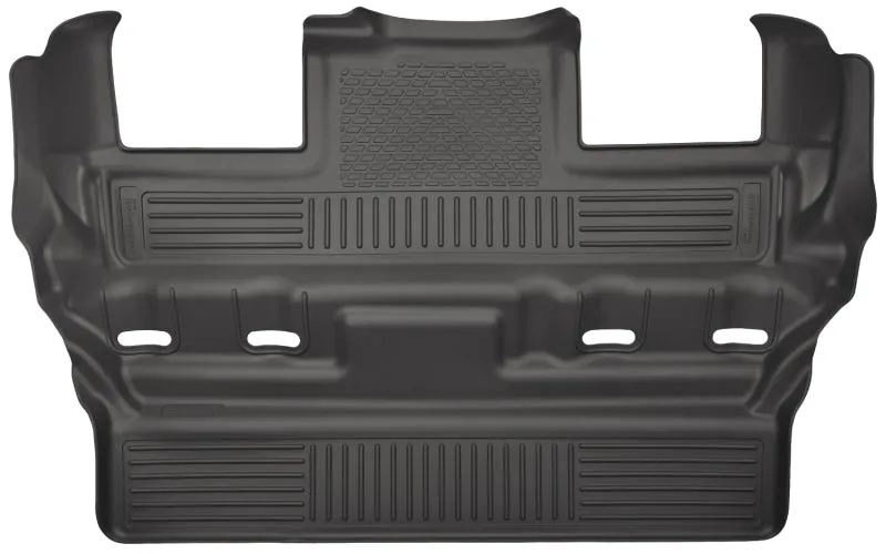 Husky Liners WeatherBeater 3rd Row Floor Liner - Black - GM Fullsize SUV 2015-20