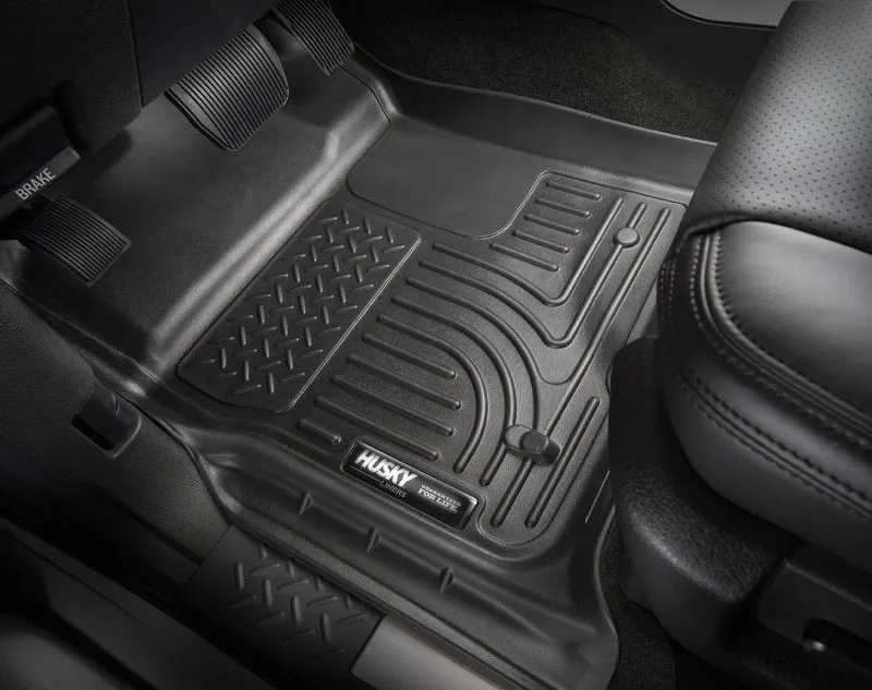 Husky Liners WeatherBeater 3rd Row Floor Liner - Black - GM Fullsize SUV 2015-20