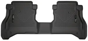 Husky Liners Weatherbeater Floor Liner - 2nd Row - Plastic - Black/Textured - Jeep Gladiator 2020