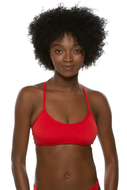 JOLYN Grayson Bikini Tops - Red