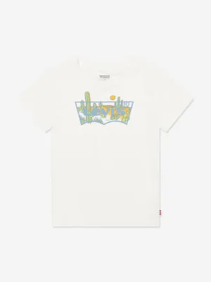 Levi's Boys Sunny Desert T-Shirt in White