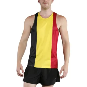 Men's Competitor Lite Printed Singlet [A-B] - Belgium