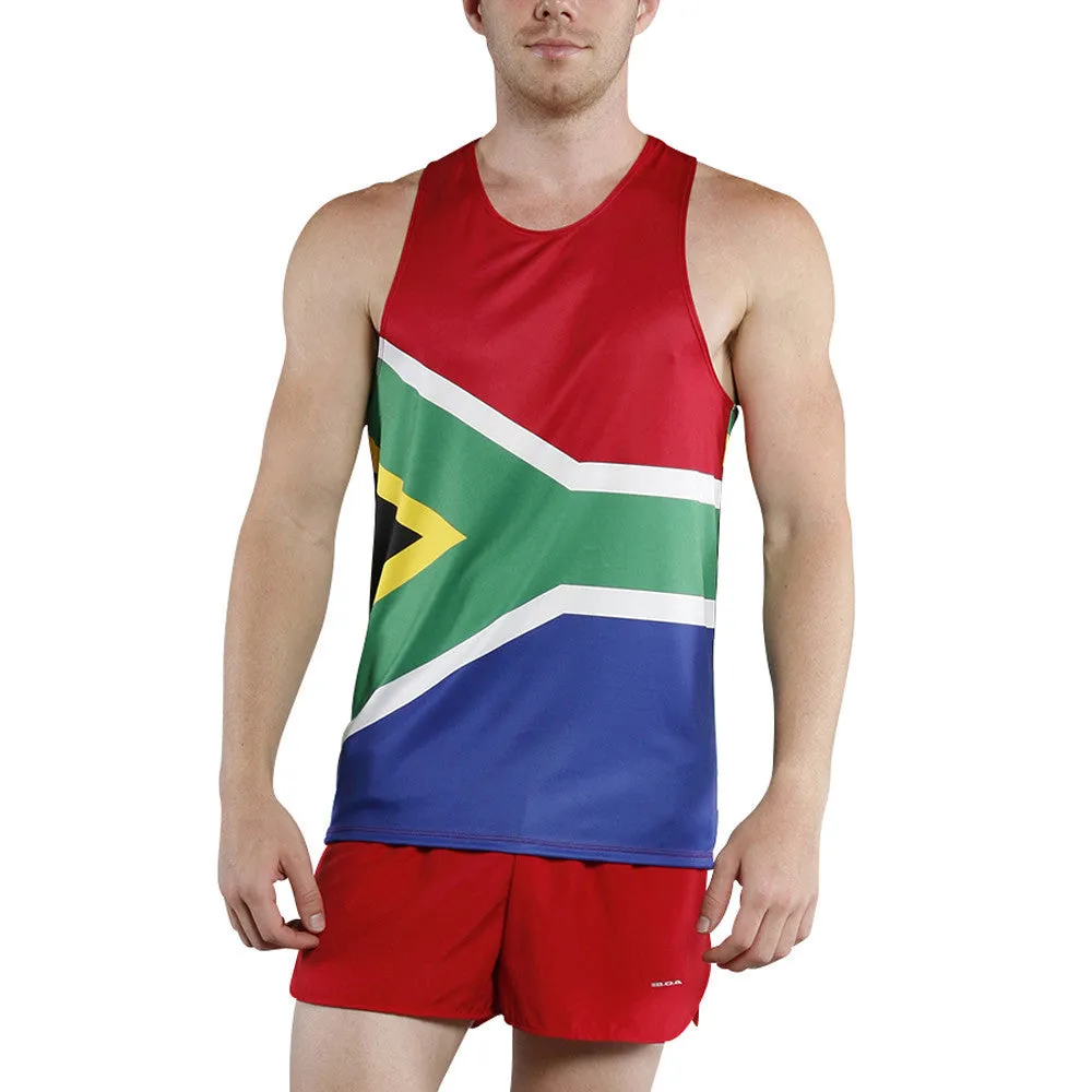 Men's Competitor Lite Printed Singlet [S-T] - South Africa