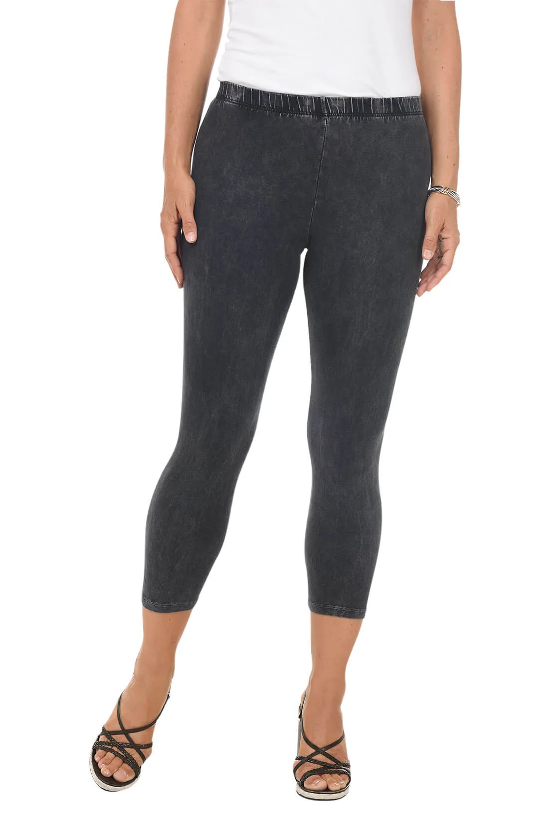 Mineral Wash Capri Legging