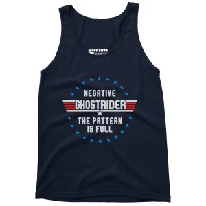 Negative Ghostrider The Pattern is Full - Unisex Tank Top