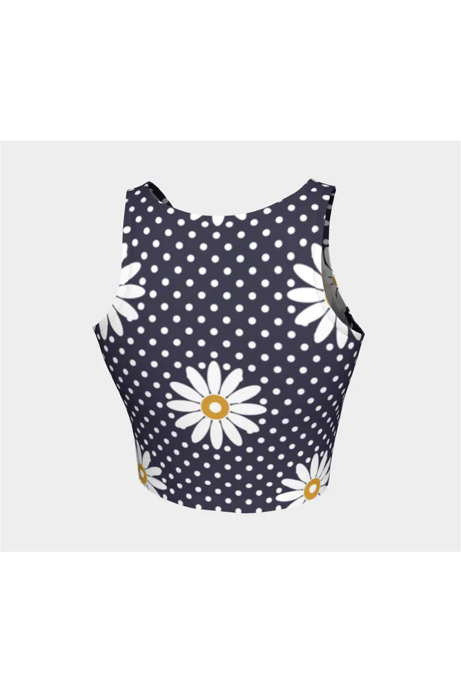 Polka dot Floral Athletic Top