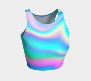 Sky Swirl Crop Top | Hubert S