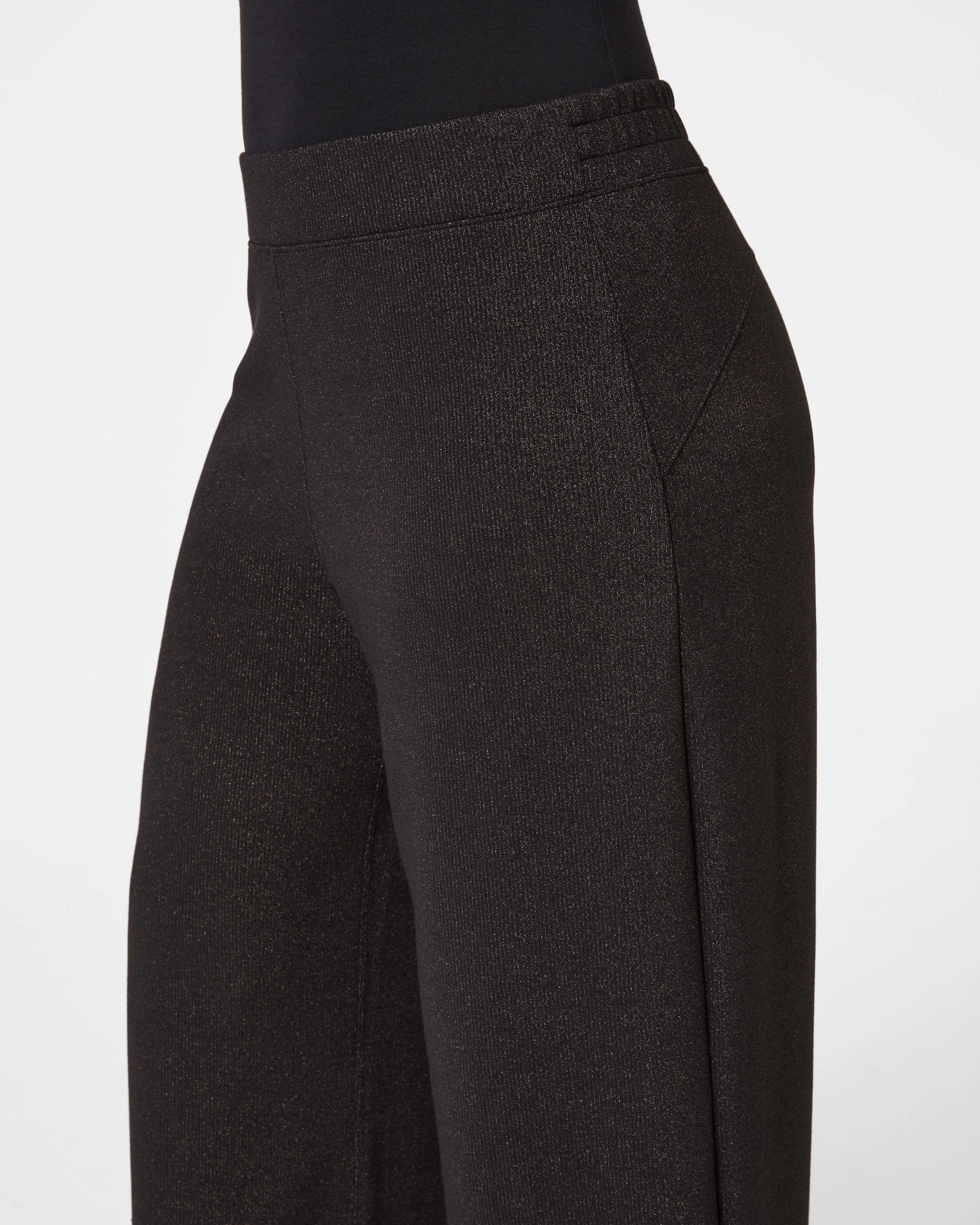 SPANX® AirEssentials Wide Leg Pant with Shimmer