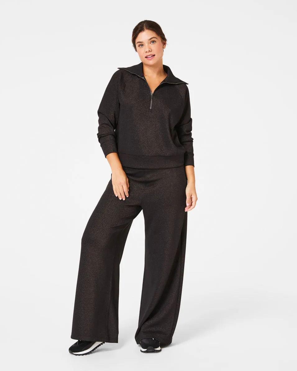 SPANX® AirEssentials Wide Leg Pant with Shimmer