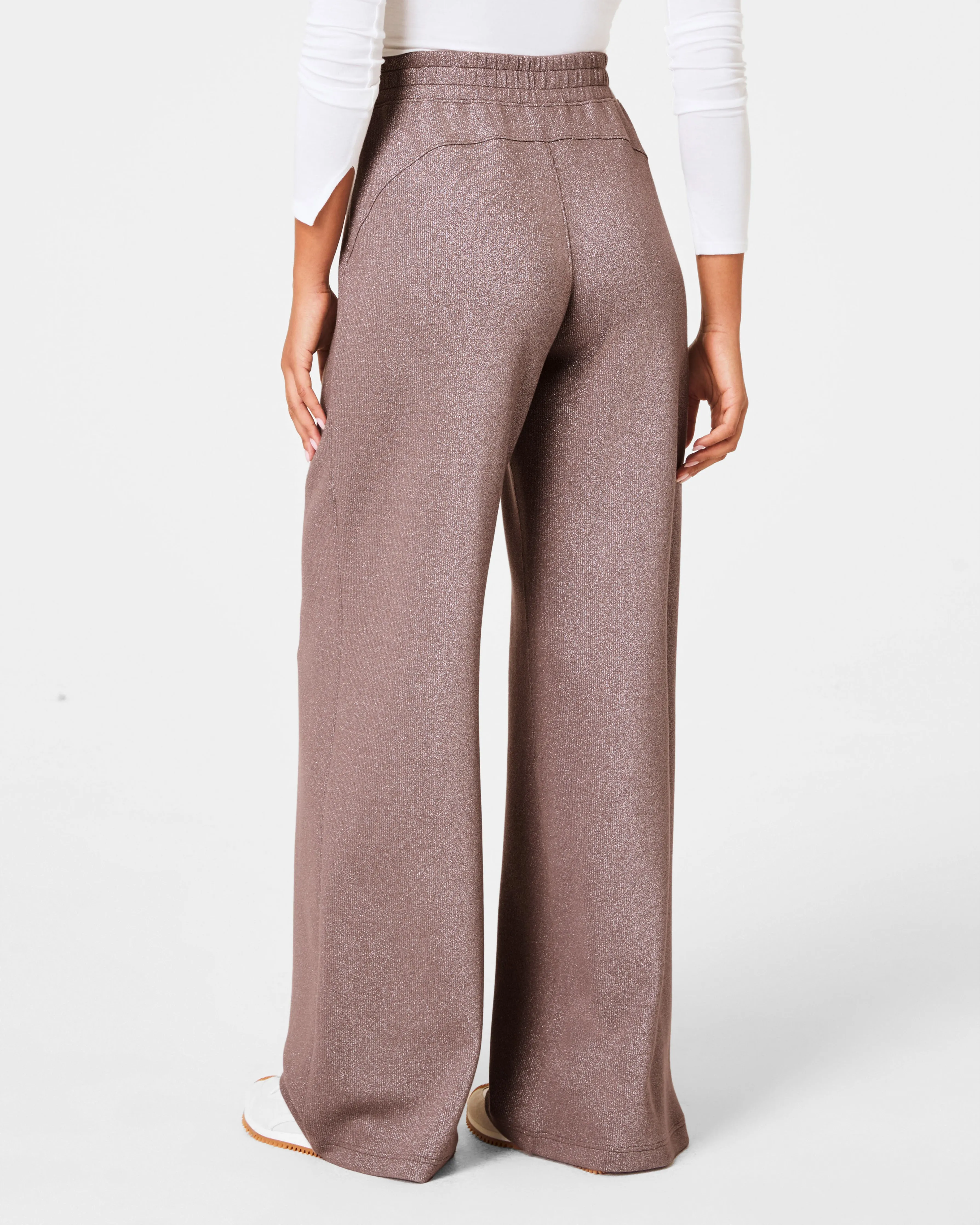 SPANX® AirEssentials Wide Leg Pant with Shimmer