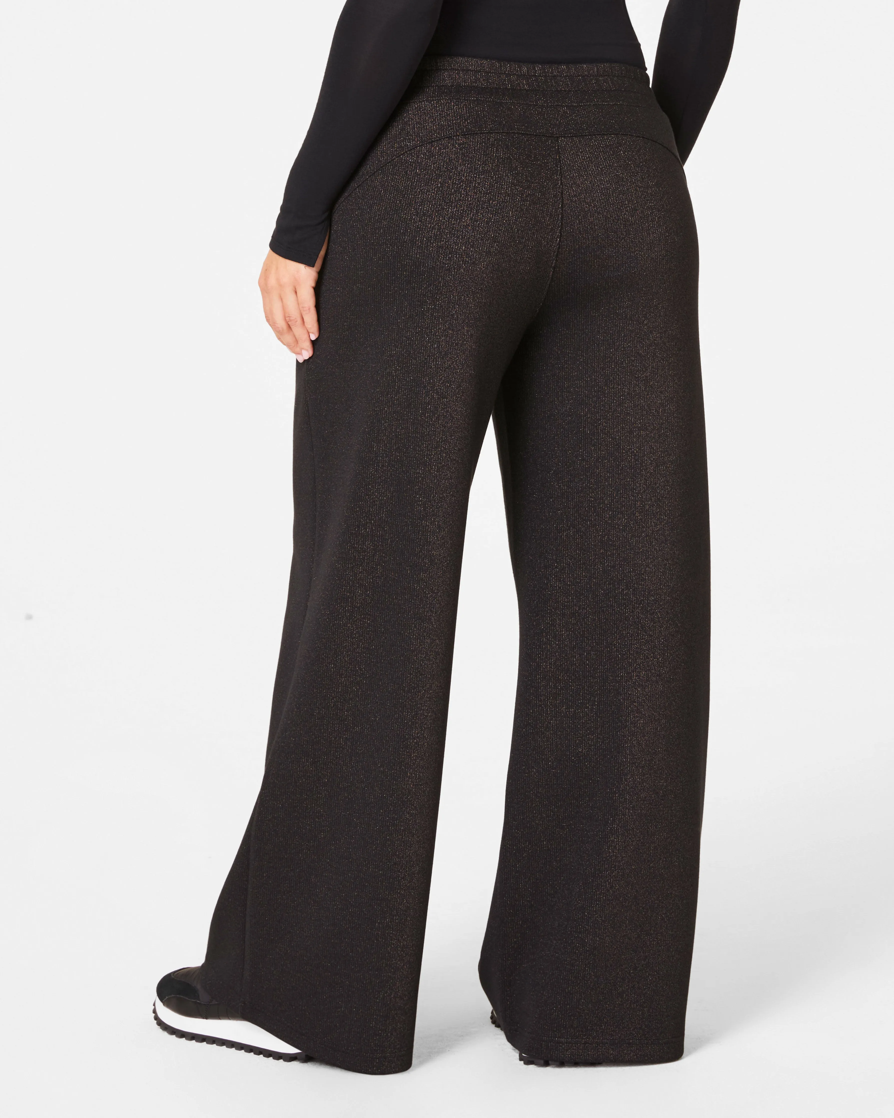 SPANX® AirEssentials Wide Leg Pant with Shimmer