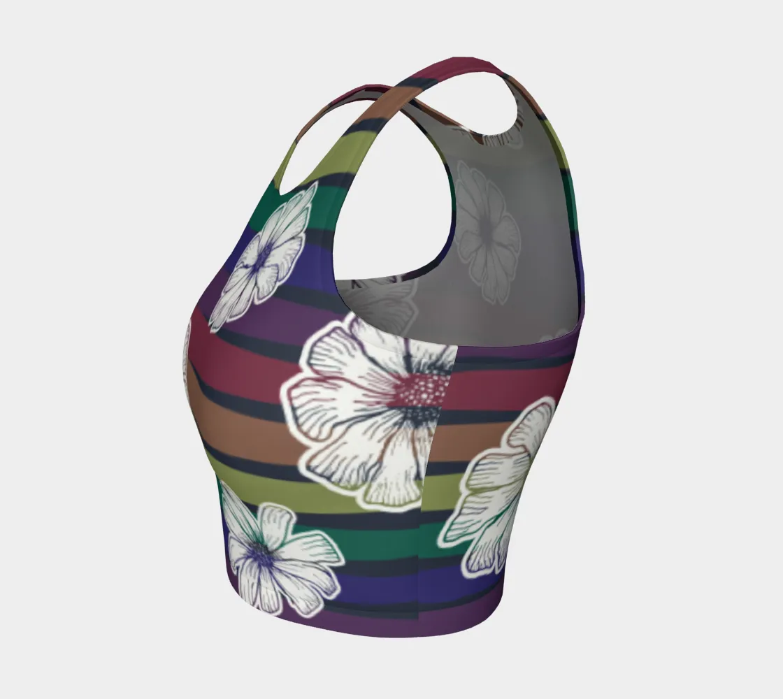 Spectral Bouquet Crop Top