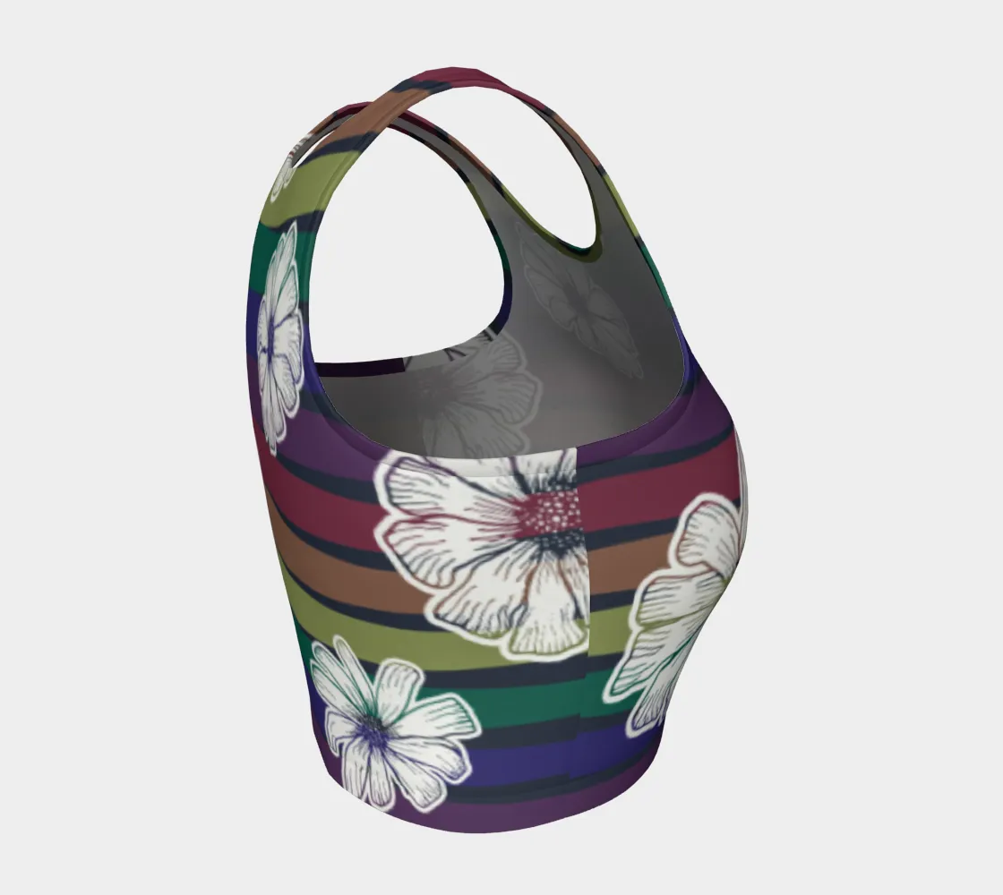 Spectral Bouquet Crop Top