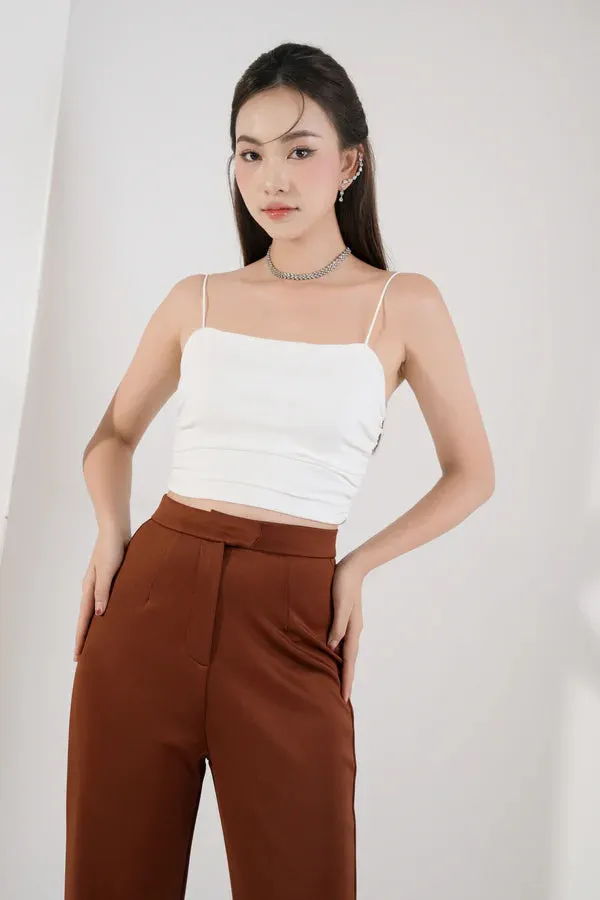 Staple Highwaisted Pants - Mocha