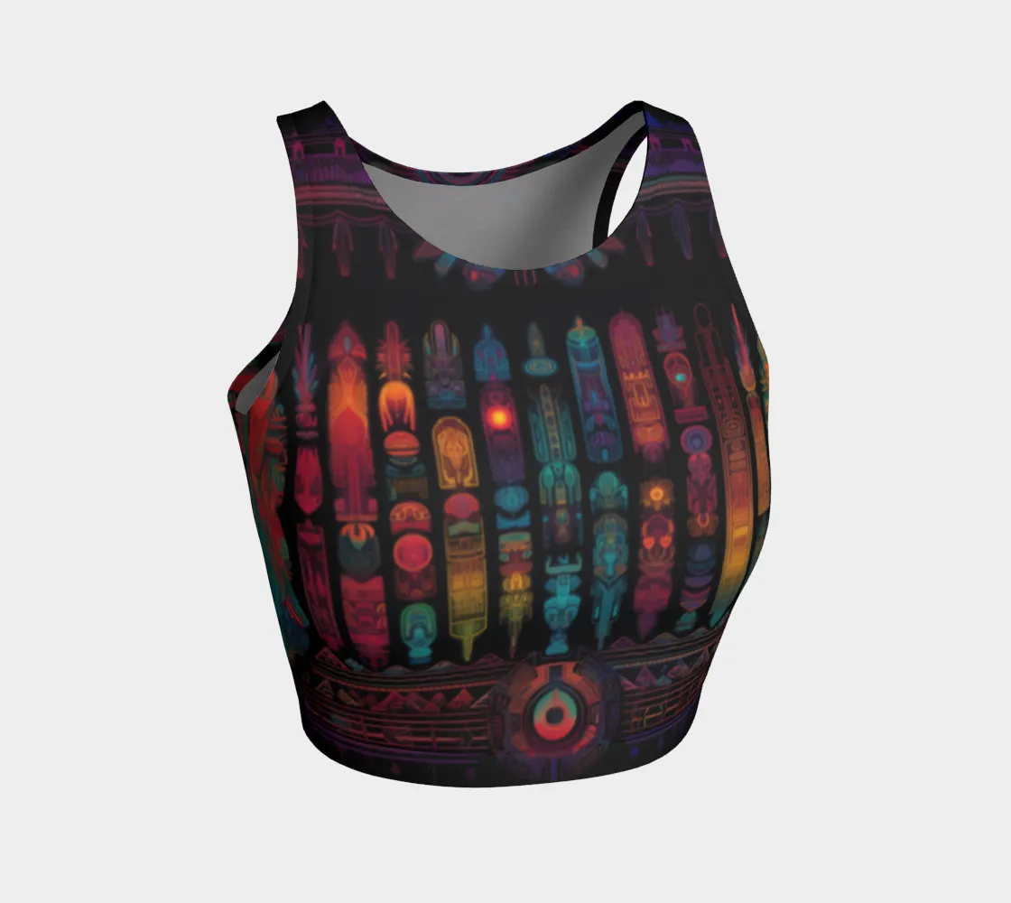 SYMBOLS CROP TOP | ACIDMATH AI