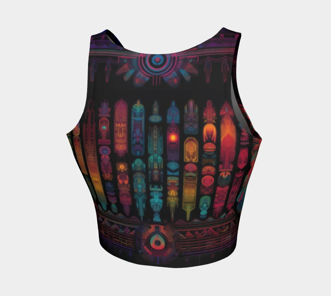 SYMBOLS CROP TOP | ACIDMATH AI