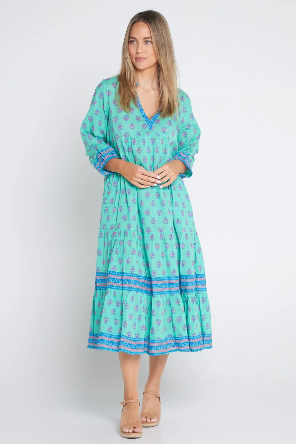 Toronto Midi Dress - Sea