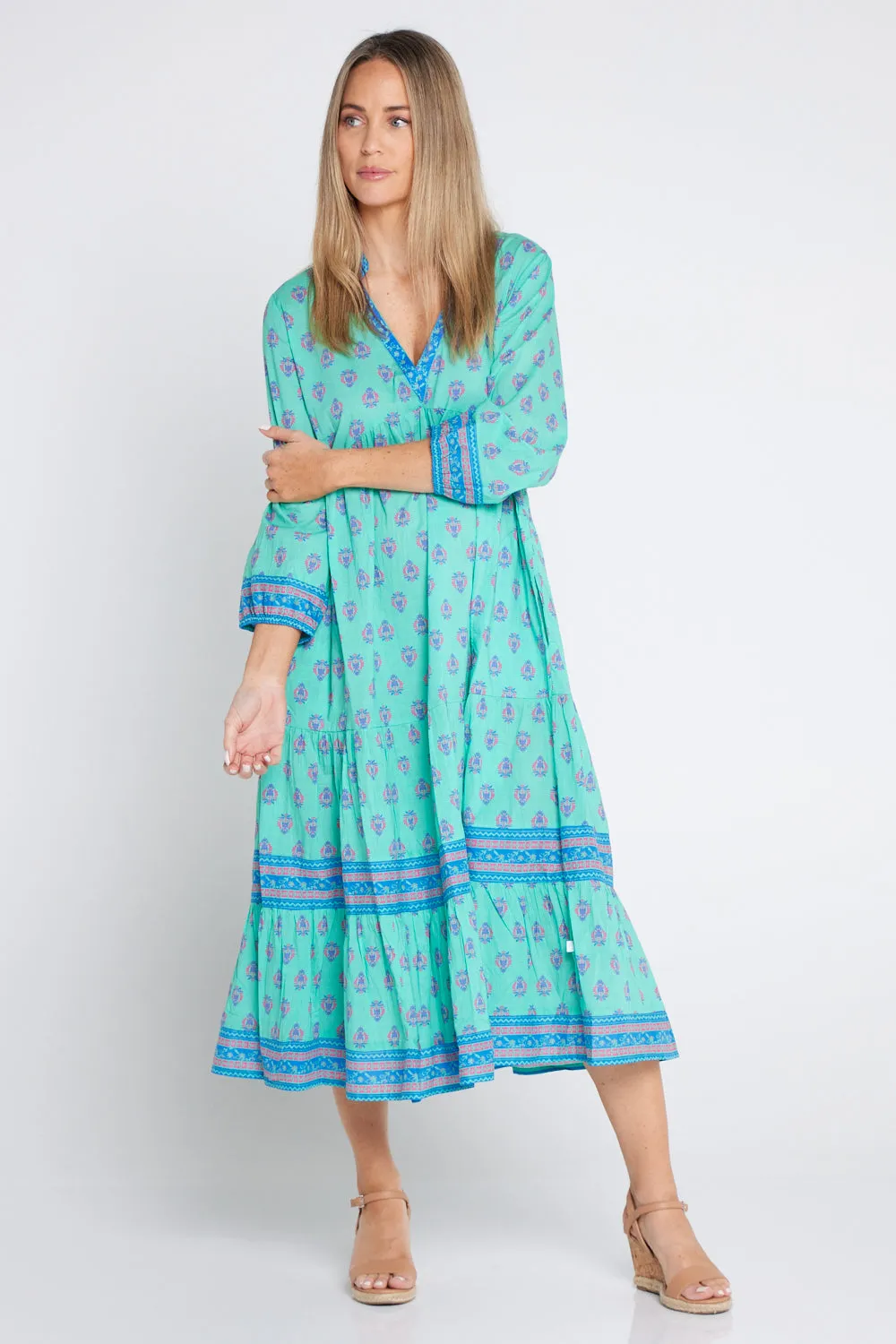 Toronto Midi Dress - Sea