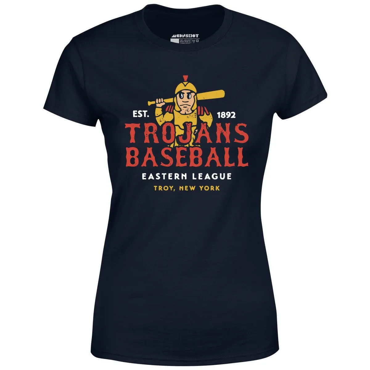 Troy Trojans - New York - Vintage Defunct Baseball Teams - Women's T-Shirt