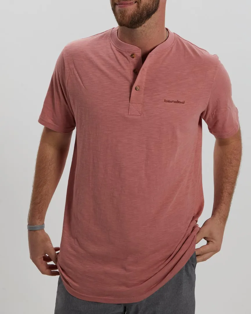 Whiskey Creek Short Sleeve Henley