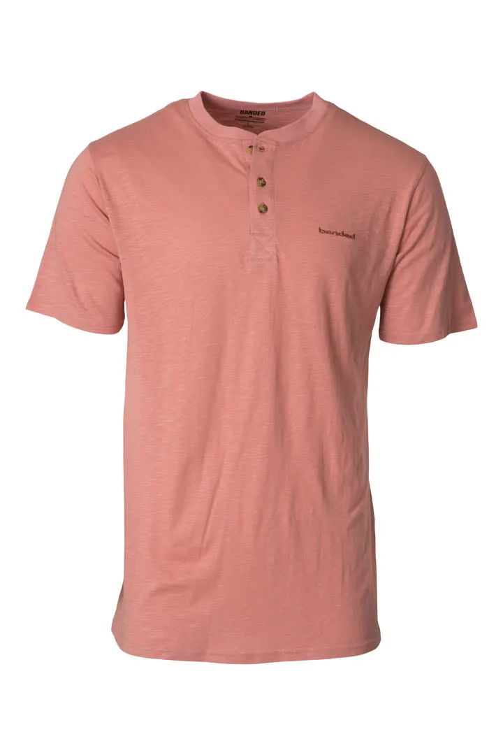 Whiskey Creek Short Sleeve Henley