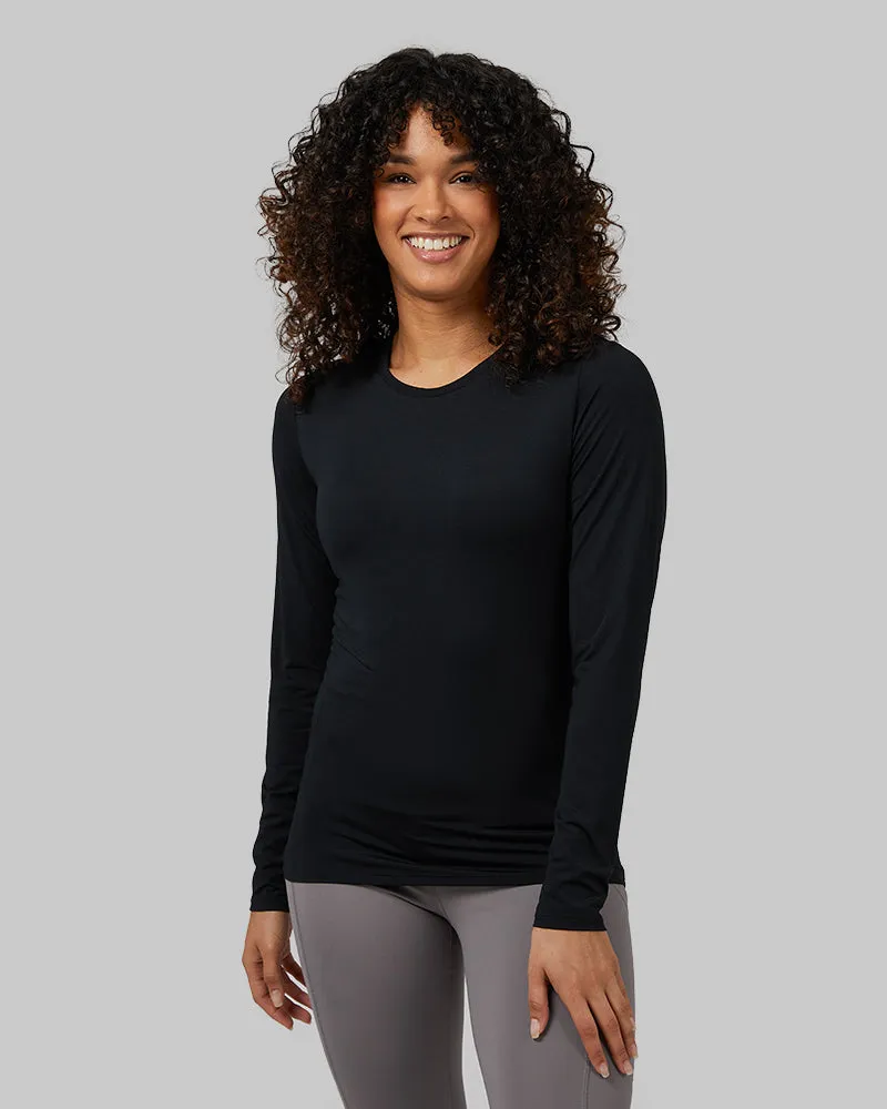 WOMEN'S AIR MESH LONG SLEEVE T-SHIRT