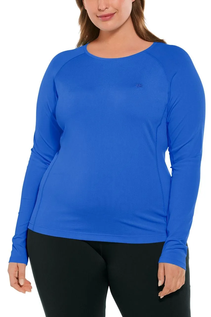 Women's Hightide Long Sleeve Swim Shirt | Baja Blue